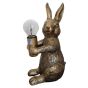 Roger Rabbit Antique Brass Table Lamp