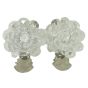 Rose Clear Tie Back