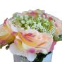 Pink Roses in a Vase