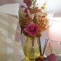 Rose Bouquet in Glass Vase