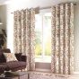 Rosetti Natural Ready Made Eyelet Curtains