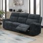 Sandhurst Dark Grey 3 Seater Sofa