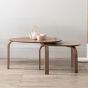 Sandra Cocoa Set of 2 Coffee Tables 