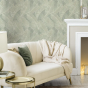 Anaya Leaf Green Wallpaper Roll