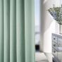 Serene Green Blackout Ready Made Eyelet Curtains