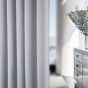 Serene Silver Blackout Ready Made Eyelet Curtains