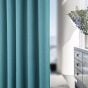 Serene Teal Blackout Ready Made Eyelet Curtains