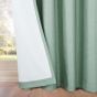Serene Green Blackout Ready Made Eyelet Curtains