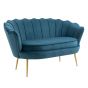 Silano Blue 2 Seater Sofa