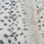 Fur Body Pillow White Snow Leopard