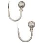 25/28mm Cairo Stainless Steel Hold Back Pair 