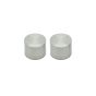 19mm Finial Stainless Steel Pair