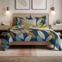 Stockholm Navy Cotton Mix Duvet Cover Set