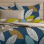 Stockholm Navy Cotton Mix Duvet Cover Set