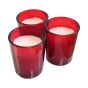 Strawberry Patch Set of 3 Candles 