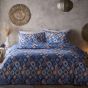 Tangiers Blue Cotton Mix Duvet Cover Set