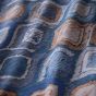 Tangiers Blue Cotton Mix Duvet Cover Set