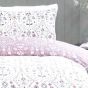 Tangiers Mauve and Olive Cotton Mix Duvet Set