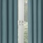 Zurich Teal 90x90 Ready Made Blackout Eyelet Curtains