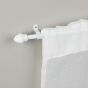 Extendable White Cafe Rod