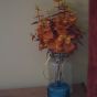 Autumnal Eucalyptus in Glass Jar