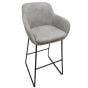 Texas Light Grey Bar Stool