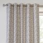Toulon Natural Ready Made Eyelet Curtains