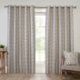 Toulon Natural Ready Made Eyelet Curtains