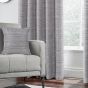 Treviso Silver Ready Made Eyelet Curtains