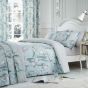 Tulip Duck Egg Cotton Mix Duvet Set