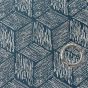 Tyler Blue Ready Made Eyelet Curtains
