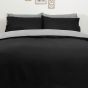 Oxford Black & Grey Duvet Set