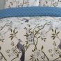 Paradise Blue Cotton Rich Duvet Cover Set 