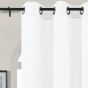 Siena White Eyelet Voile Panel