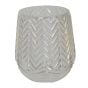 Geometric Chevron Vase