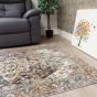 Verdi Rosette Blue Rug