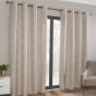 Versailles Natural Ready Made Eyelet Curtains