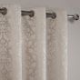Versailles Natural Ready Made Eyelet Curtains
