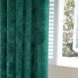 Windsor Green Ready Made Eyelet Curtains