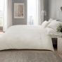 Waffle Cream 100% Cotton Duvet Set