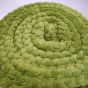 Waffle Green Throw 200x240cm