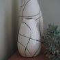 Small Green Wavy Line Vase