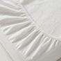 Hotel Collection 100% Cotton White Fitted Sheet