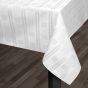 Hampton White Table Cloth