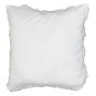 Nyla Zig Zag White Filled Cushion 