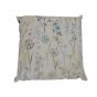 Wildflower Blue Filled Cushion