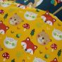 Woodland Friends Navy Cotton Mix Duvet Cover Set
