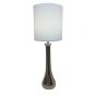 Zuri White Chrome Table Lamp