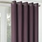 Zurich Plum 90x90 Ready Made Blackout Eyelet Curtains
