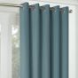 Zurich Teal 90x90 Ready Made Blackout Eyelet Curtains